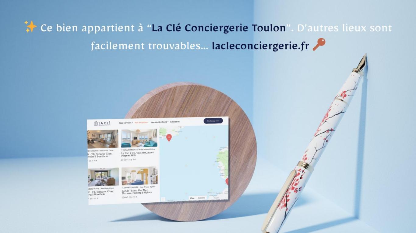 La Cle - Port - Gare - Centre De Toulon Apartman Kültér fotó